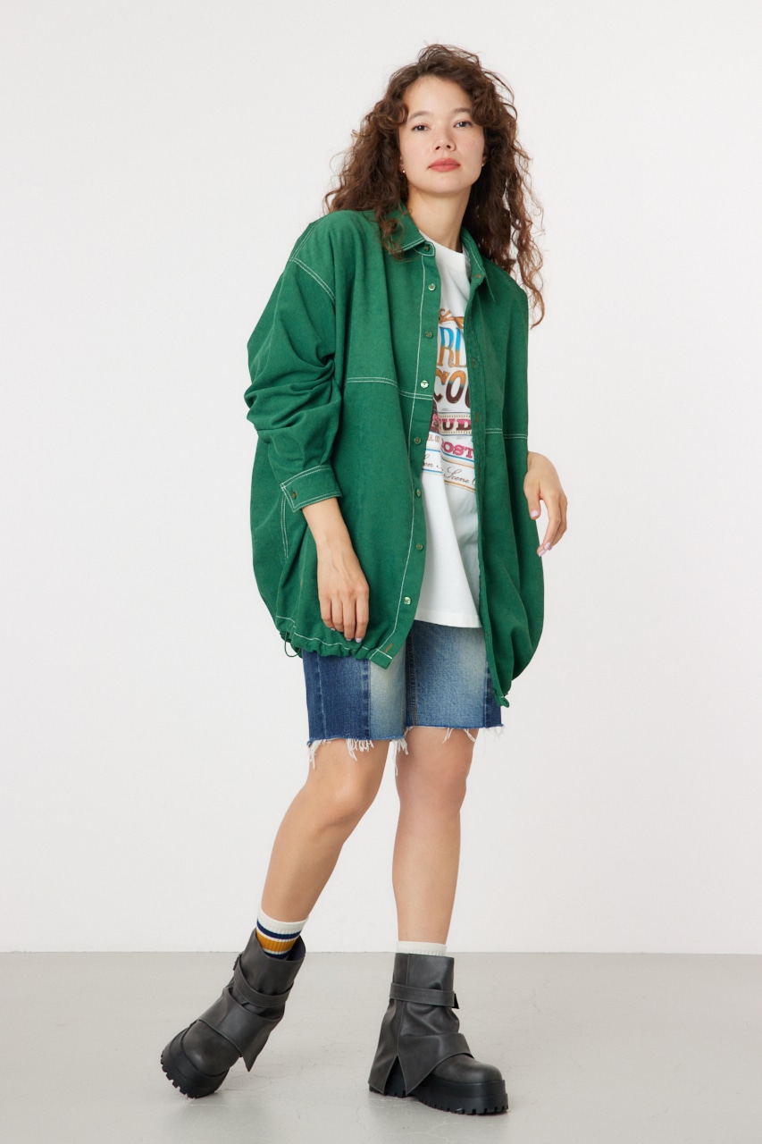 RODEO CROWNS WIDE BOWL | コーデュロイステッチドロストシャツ