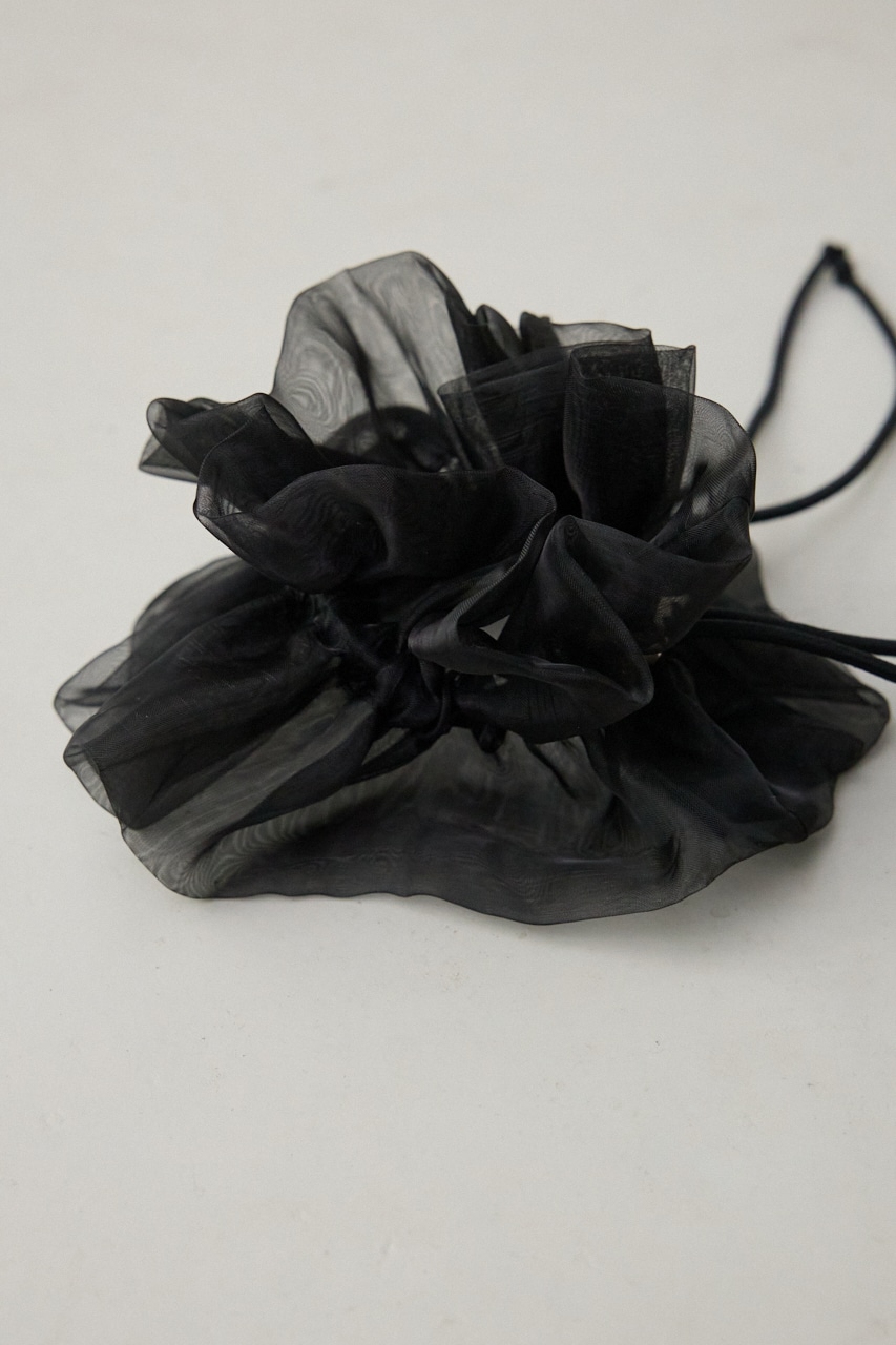 AZUL BY MOUSSY | シアードローストリングシュシュ (ヘアアクセサリー