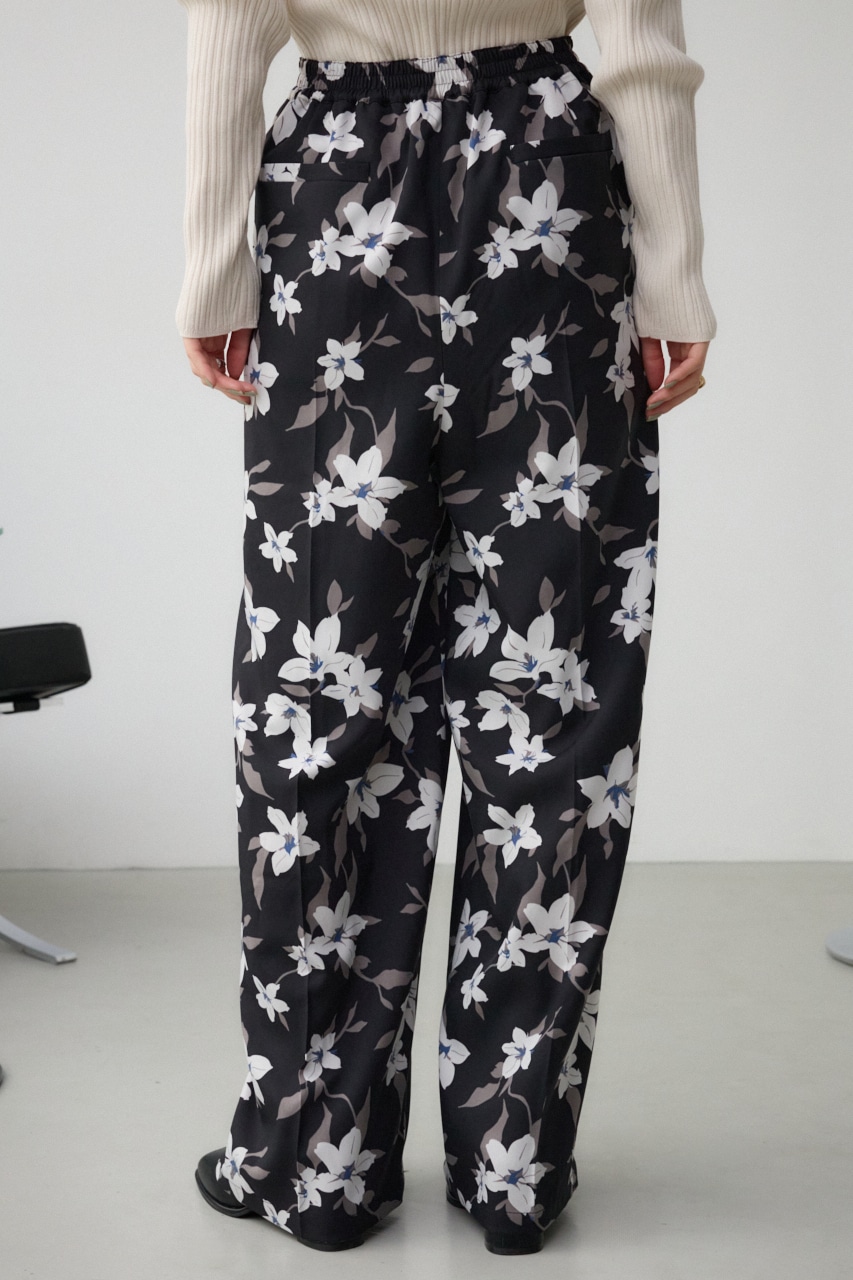 AZUL BY MOUSSY | フラワープリントイージーワイドパンツ (パンツ