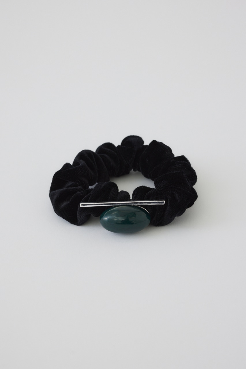 RIM.ARK | Natural stone velour scrunchie (HAIR ACCESSORIES ) |RIM