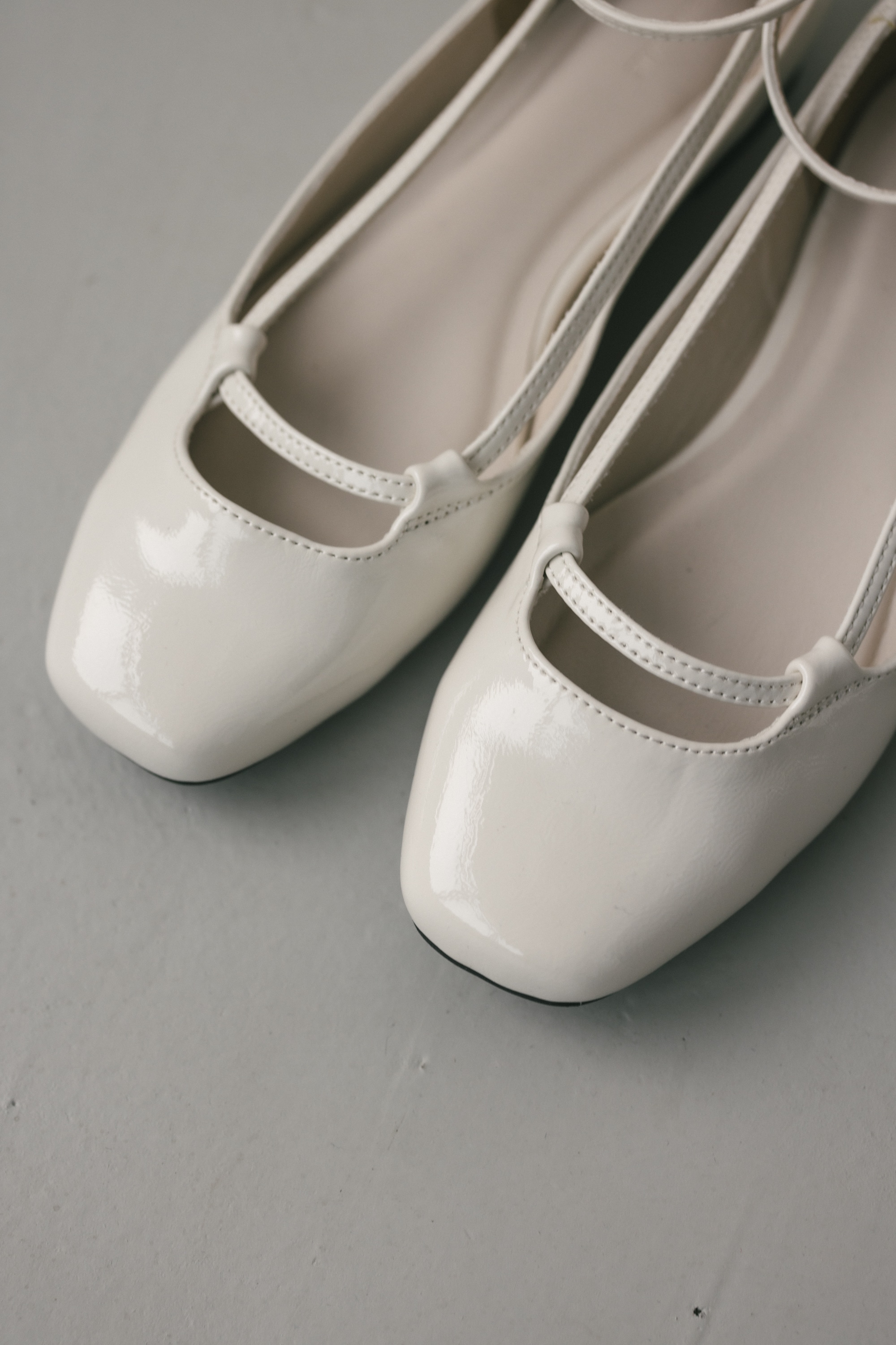 STYLEMIXER | スクエアストリングフラットシューズ (パンプス ) |SHEL