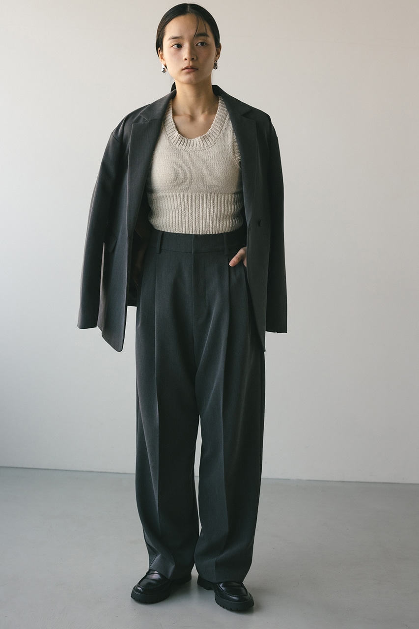 STYLEMIXER | ツータックスーツパンツ (パンツ ) |SHEL'TTER WEBSTORE