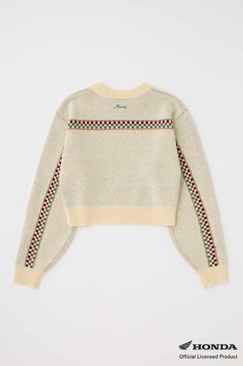 MOUSSY | HONDA JACQUARD ニットトップス (ニット ) |SHEL'TTER WEBSTORE