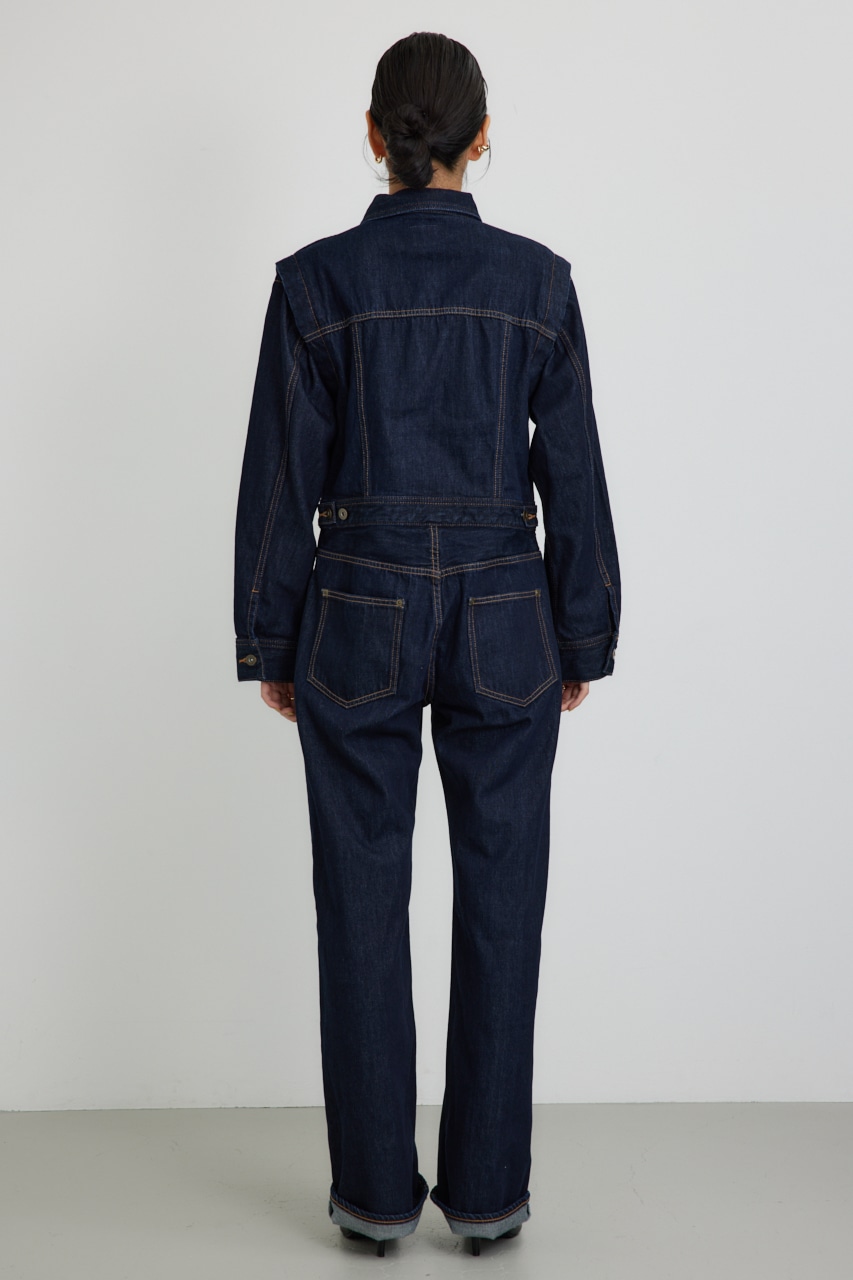 AZUL BY MOUSSY | 【PLUS】2WAYデニムジャンプスーツ (ワンピース