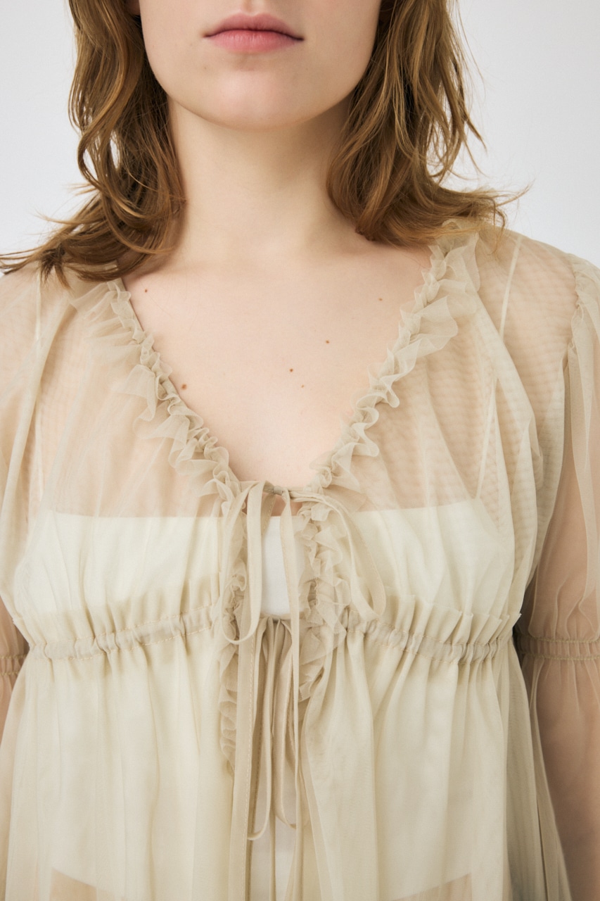 MOUSSY | TULLE LAYERED トップス (シャツ・ブラウス ) |SHEL'TTER