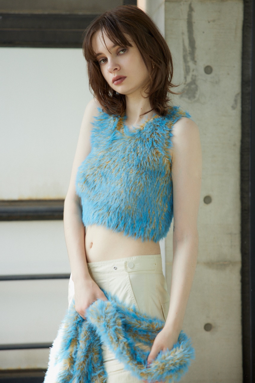 SLY | MIX SHAGGY TANK (タンクトップ ) |SHEL'TTER WEBSTORE