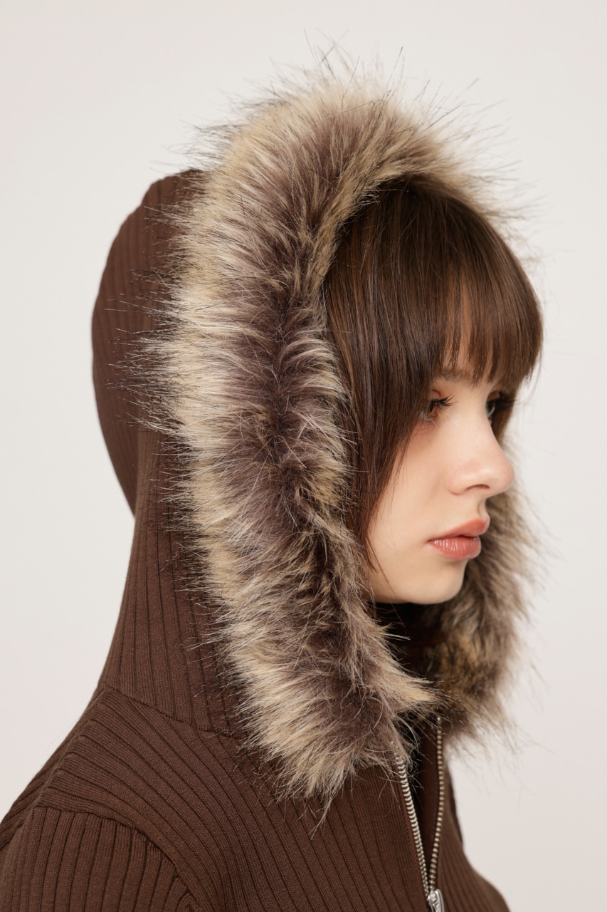 SLY | HinaYoshiharaxSLY KNIT HOODIE (ニット ) |SHEL'TTER WEBSTORE