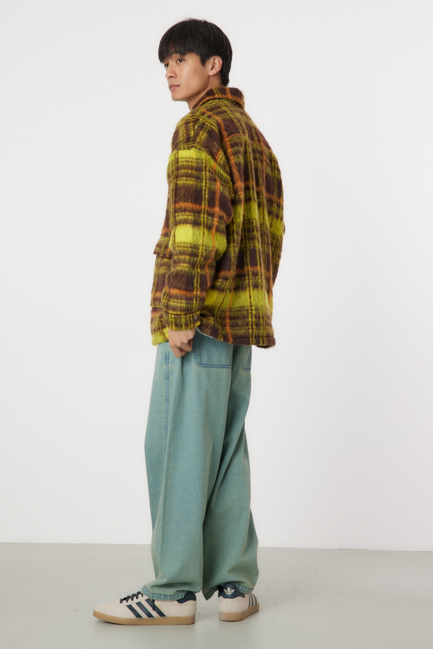 RODEO CROWNS WIDE BOWL | shaggy check ジャケット (ジャケット