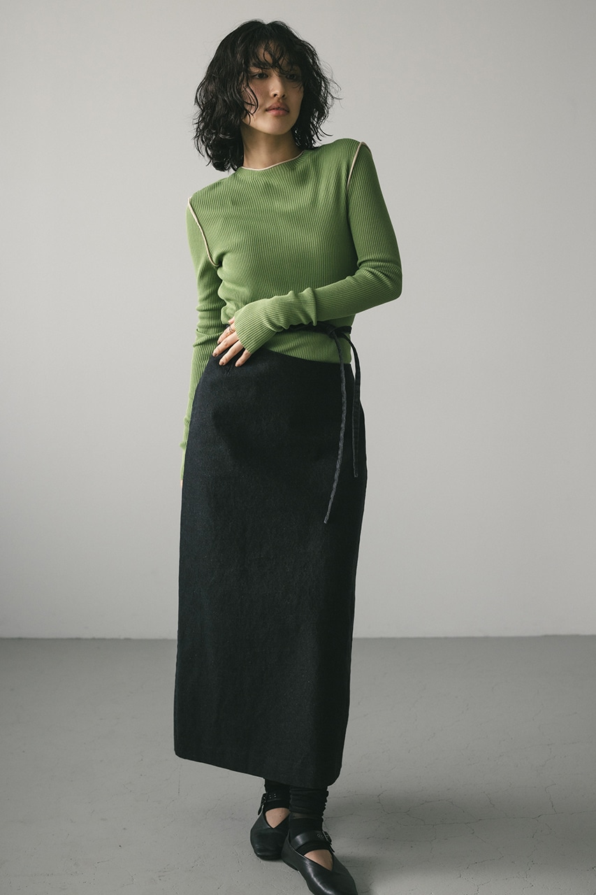 STYLEMIXER | 2WAYバイカラーニット (ニット ) |SHEL'TTER WEBSTORE