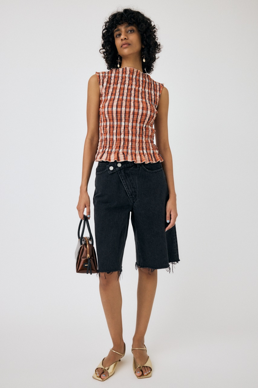 MOUSSY | CROSS WAIST ハーフパンツ (ショートパンツ ) |SHEL'TTER