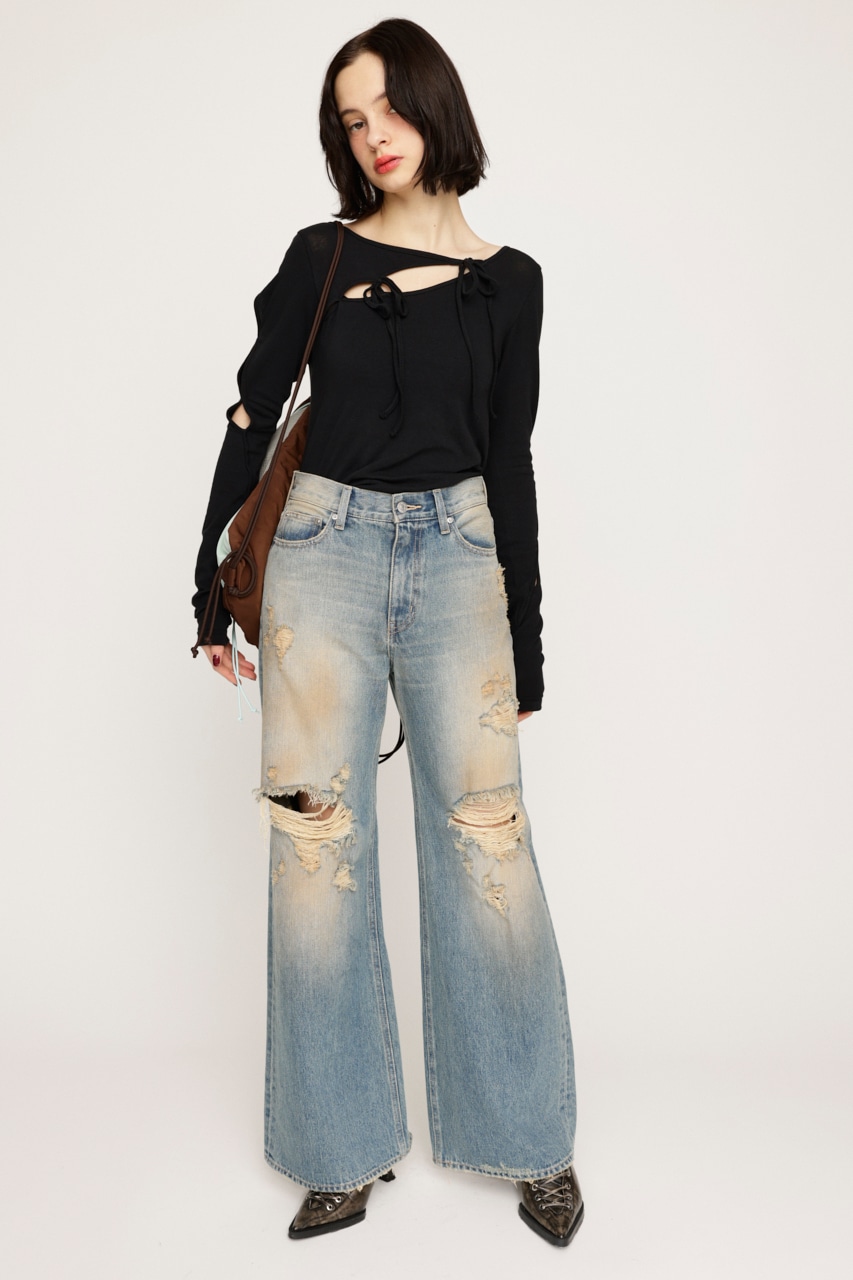 SLY | DAMAGE J／W FLARE PT-C (フレア ) |SHEL'TTER WEBSTORE