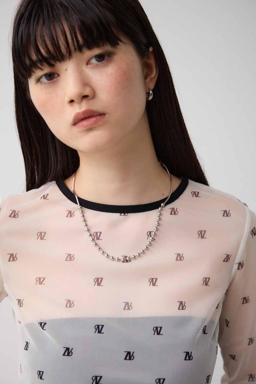 AZUL BY MOUSSY | ボールチェーンミックスネックレス (ネックレス