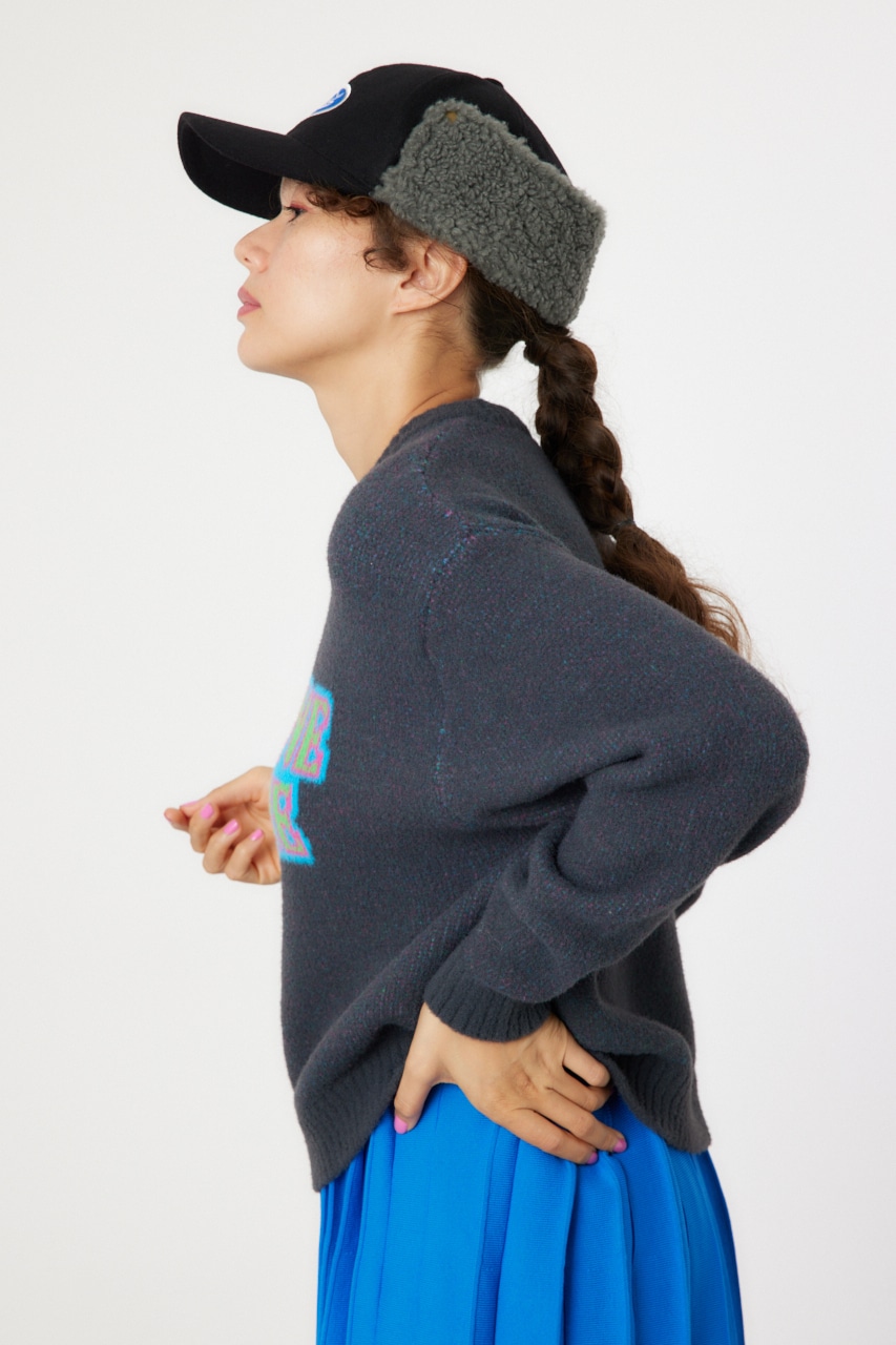 RODEO CROWNS WIDE BOWL | タイポグラフィニットトップス (ニット