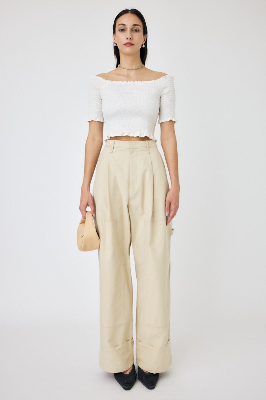 MOUSSY | WAVY オフショルダートップス (その他トップス ) |SHEL'TTER