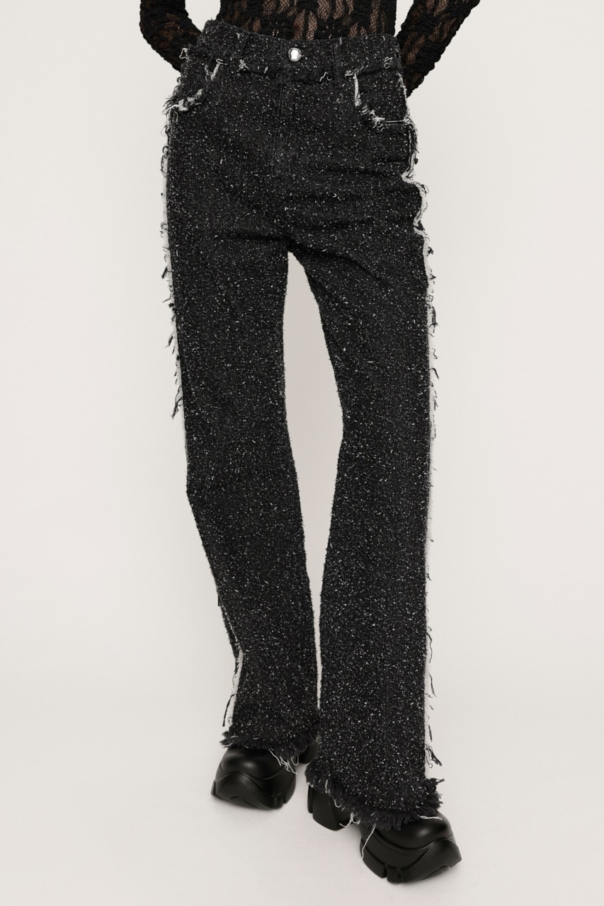 SLY | GRAIN TWEED JW PT-BE (ストレート ) |SHEL'TTER WEBSTORE