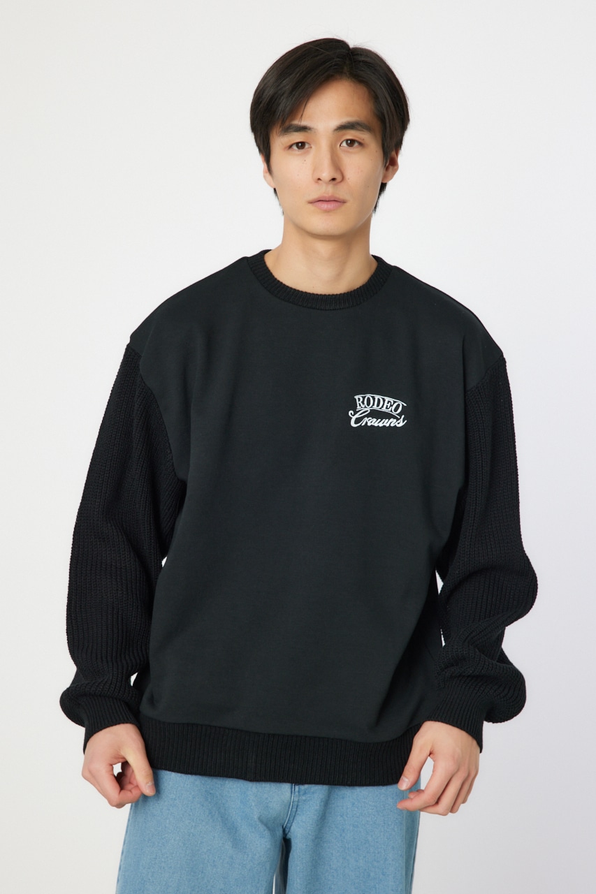 RODEO CROWNS WIDE BOWL | メンズドッキングロゴニットトップス
