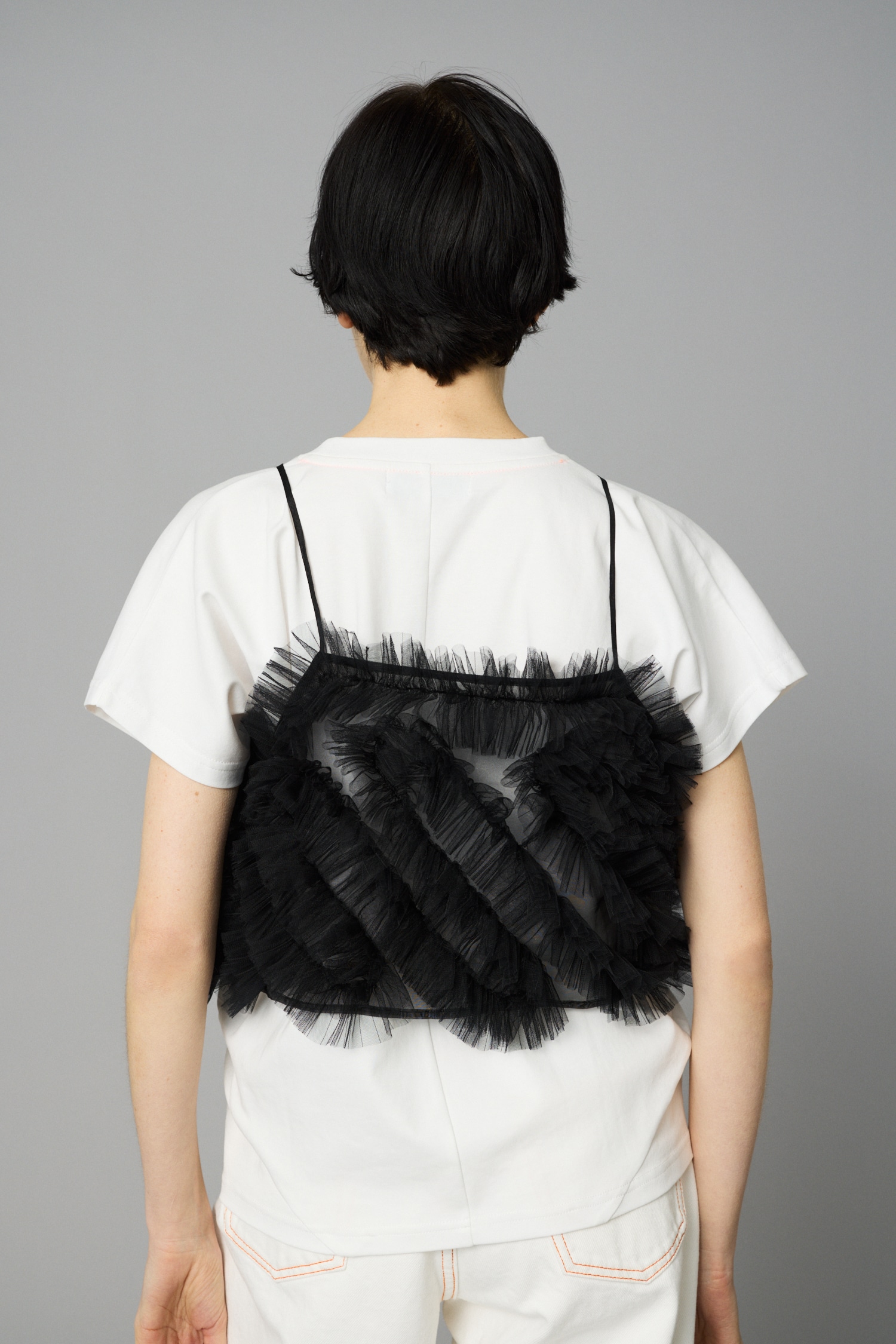 HeRIN.CYE | Many frill bustier (キャミソール ) |SHEL'TTER WEBSTORE