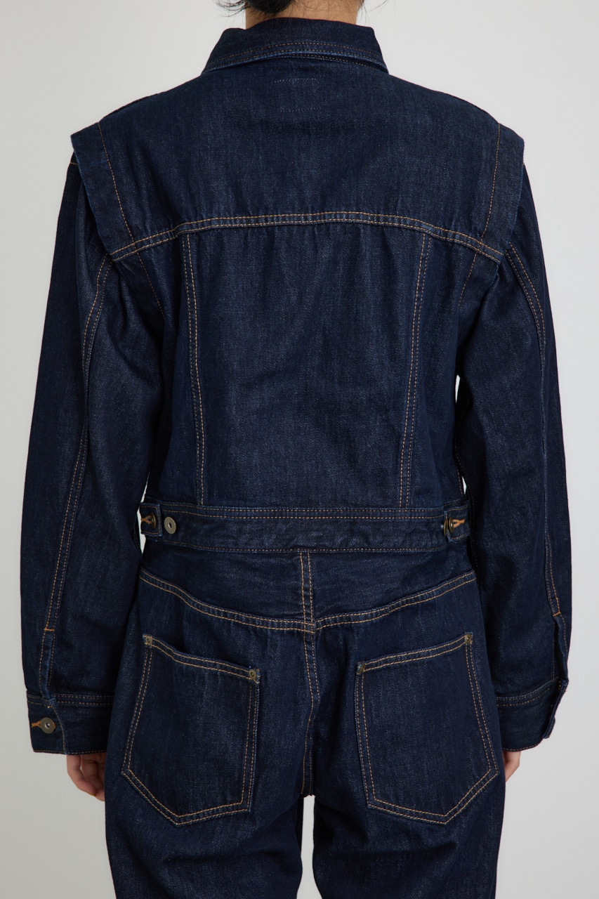 AZUL BY MOUSSY | 【PLUS】2WAYデニムジャンプスーツ (ワンピース