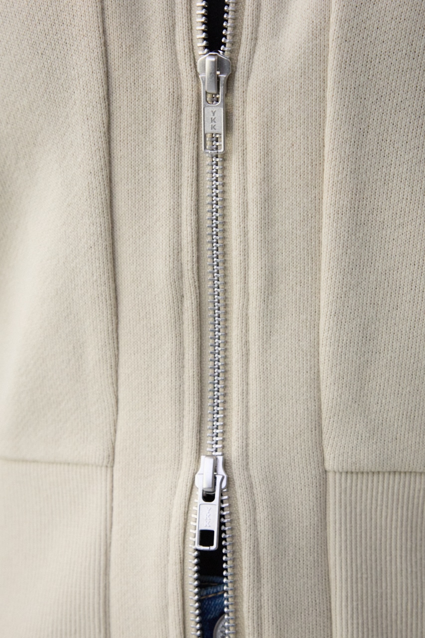 AZUL BY MOUSSY | フロントZIPウラケカーディガン (カーディガン