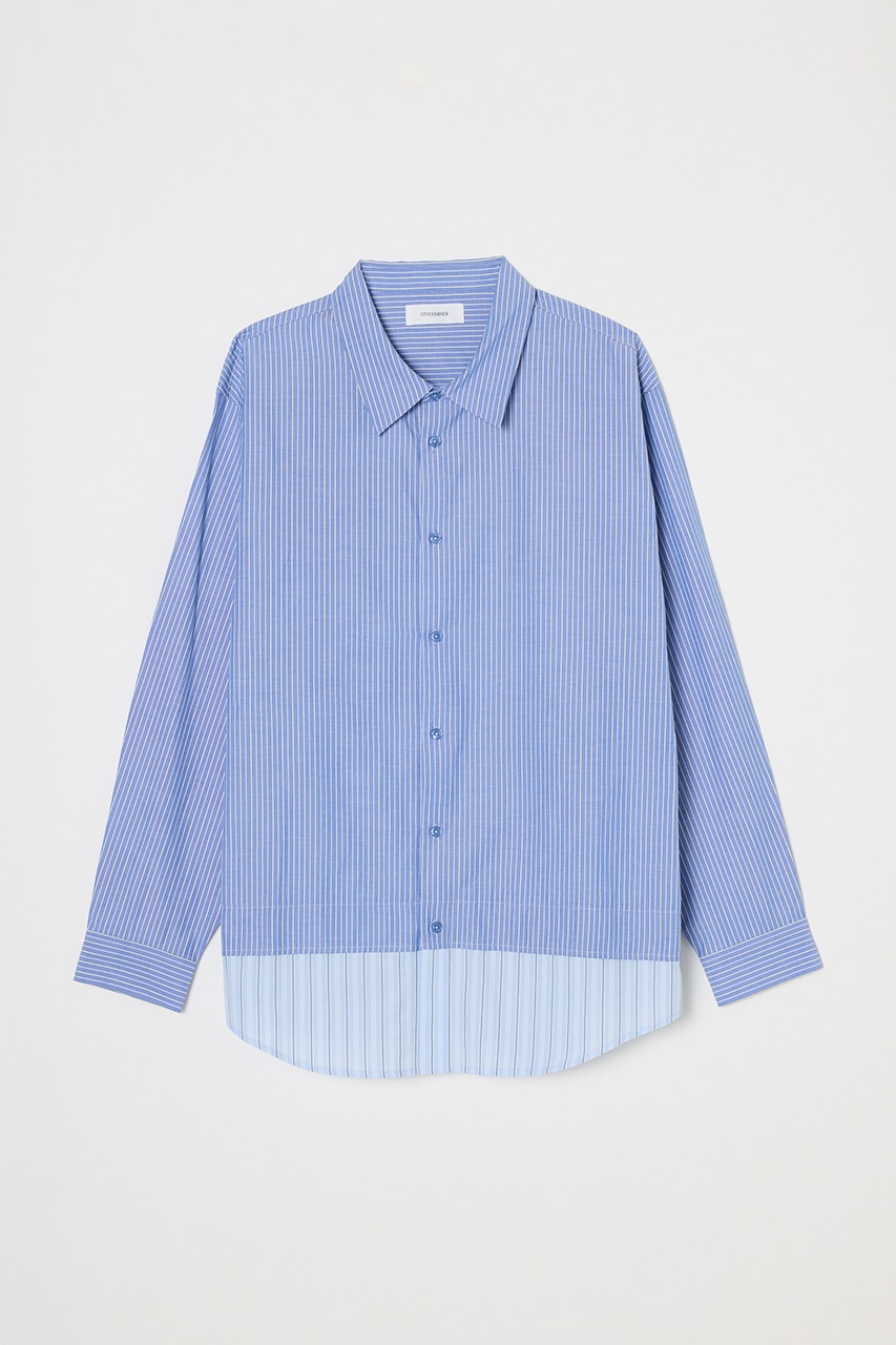 STYLEMIXER | ストライプレイヤーシャツ (シャツ・ブラウス ) |SHEL