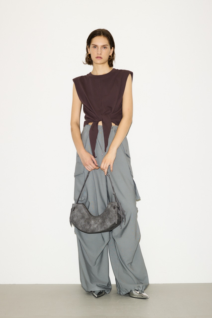 THROW by SLY | 【THROW】PADDED TIE トップス (タンクトップ ) |SHEL