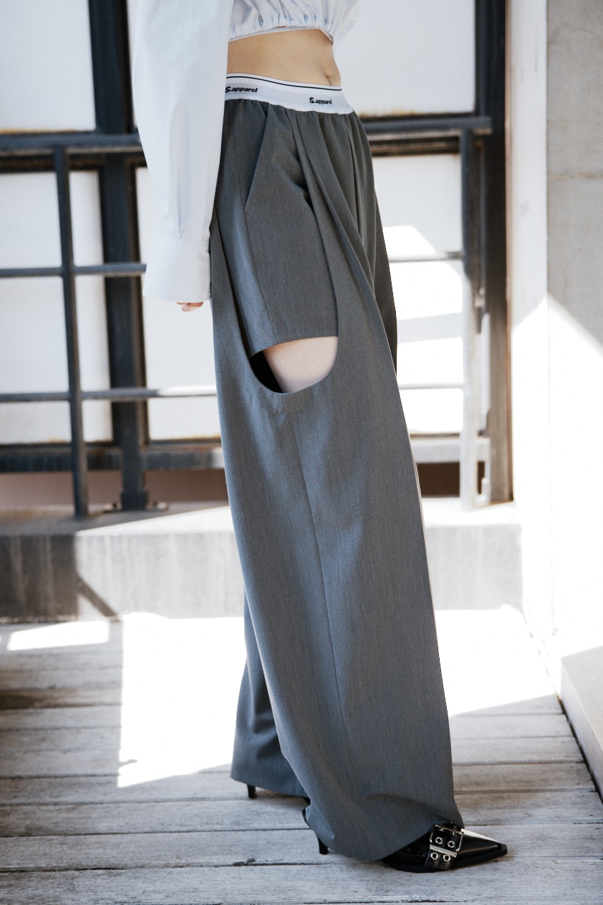 SLY | SIDE HOLE RELAX TROUSERS (パンツ ) |SHEL'TTER WEBSTORE