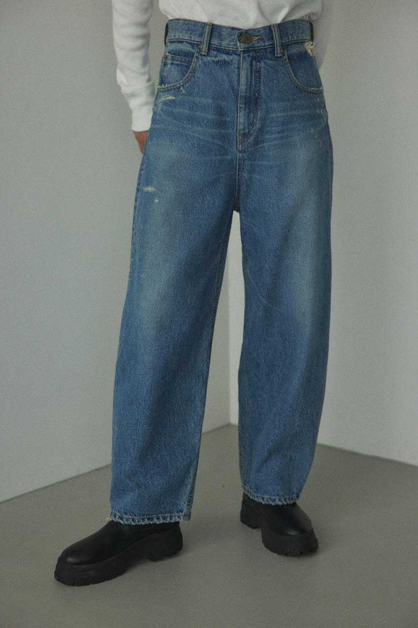 BLACK BY MOUSSY | □PUNA vintage denim (ワイド ) |SHEL'TTER WEBSTORE