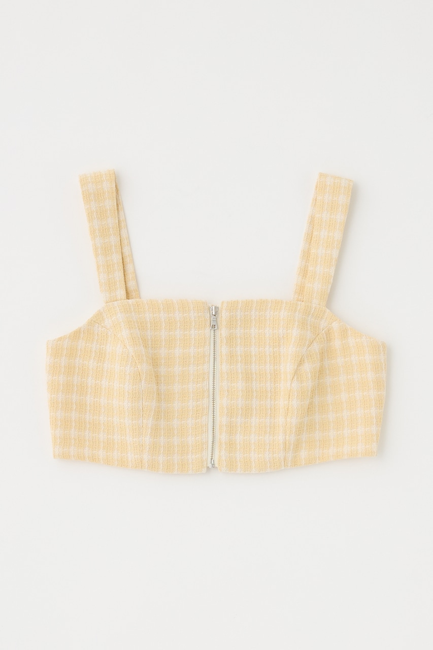 MOUSSY | COMPACT TWEED ビスチェ (その他トップス ) |SHEL'TTER WEBSTORE