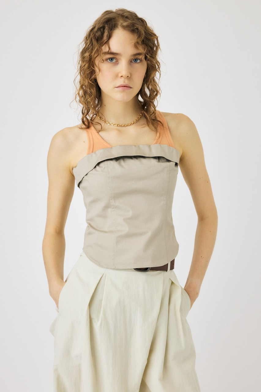 MOUSSY | BARE ビスチェ (ベアトップ ) |SHEL'TTER WEBSTORE