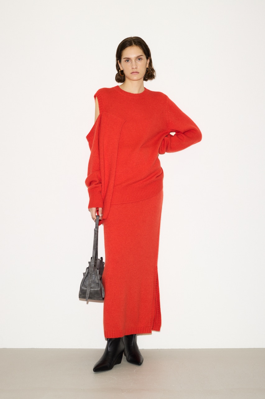 THROW by SLY | 【THROW】SIDE SLIT MG ロングスカート (スカート