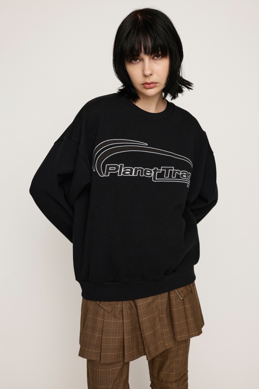 SLY | LOGO STITCH SW トップス (Tシャツ・カットソー(長袖) ) |SHEL