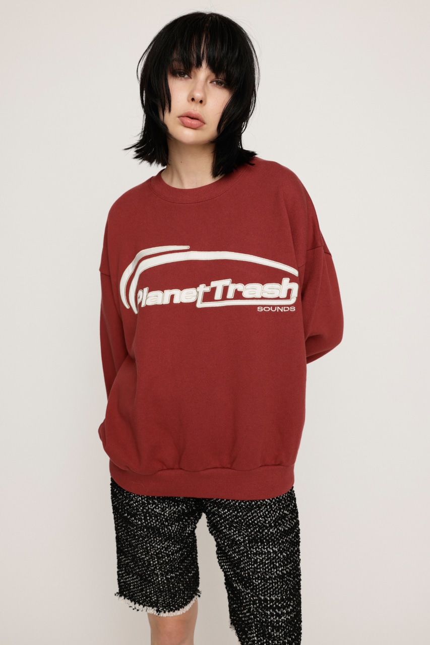 SLY | LOGO STITCH SW トップス (Tシャツ・カットソー(長袖) ) |SHEL