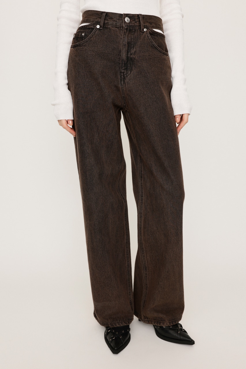 SLY | CUT OFF STRAIGHT パンツ (ストレート ) |SHEL'TTER WEBSTORE