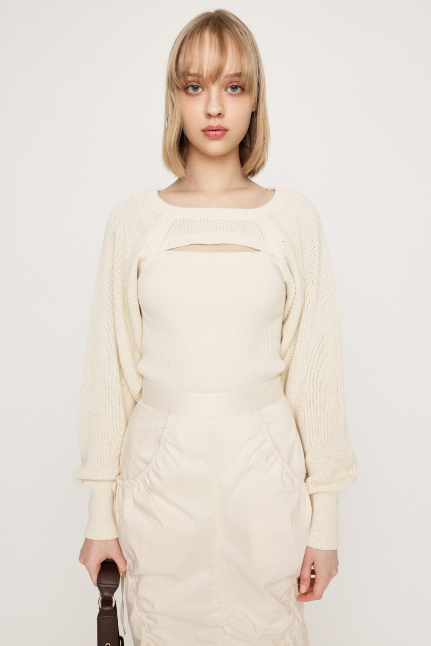 SLY | 2P BOLERO HG トップス (ニット ) |SHEL'TTER WEBSTORE