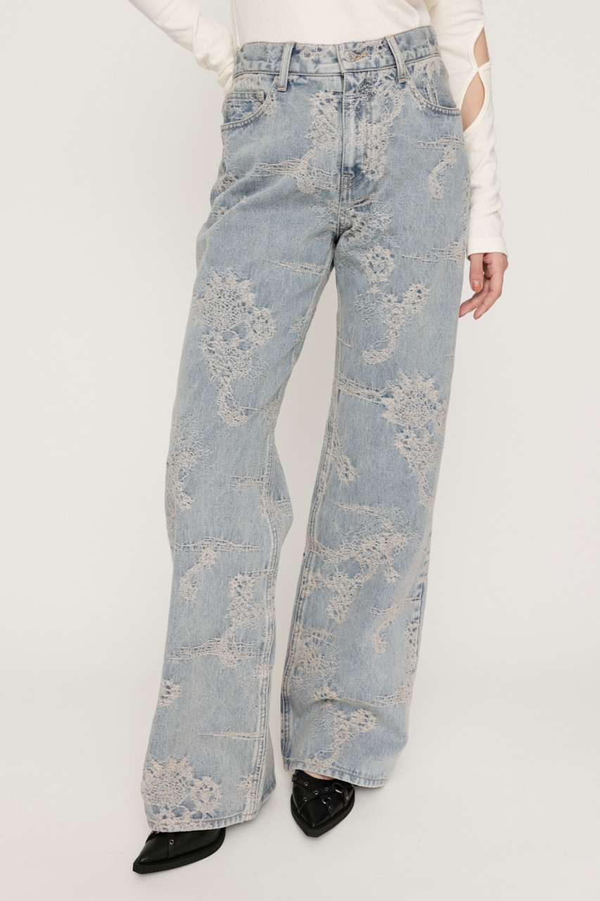 SLY | L／W JQ DENIM STRAIGHT パンツ (ストレート ) |SHEL'TTER WEBSTORE