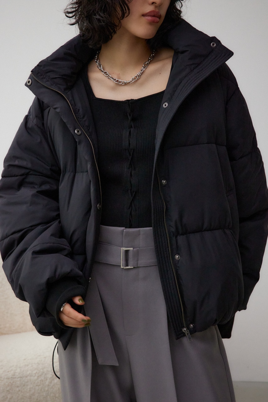 AZUL BY MOUSSY | B-HEATフード付き中綿ジャケット (コート ) |SHEL