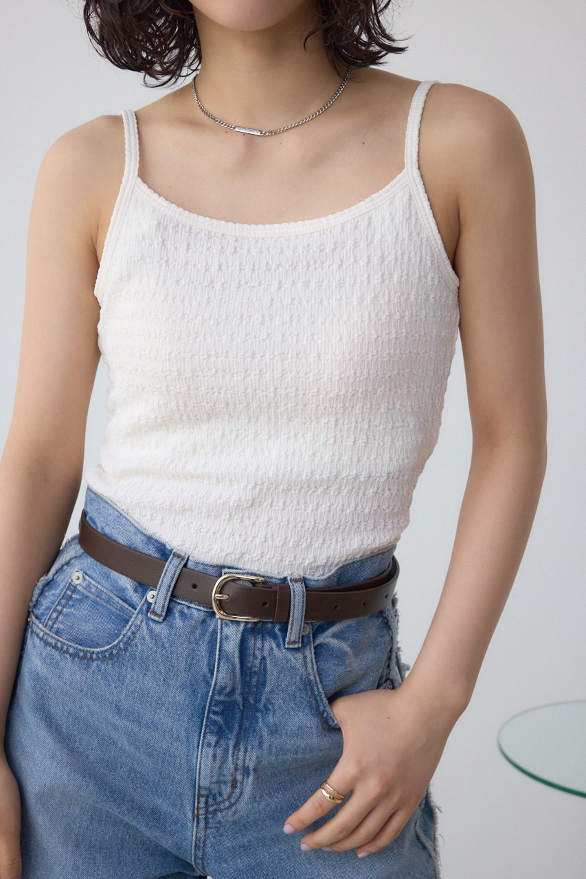 AZUL BY MOUSSY | ヘンケイリブキャミソール (キャミソール ) |SHEL