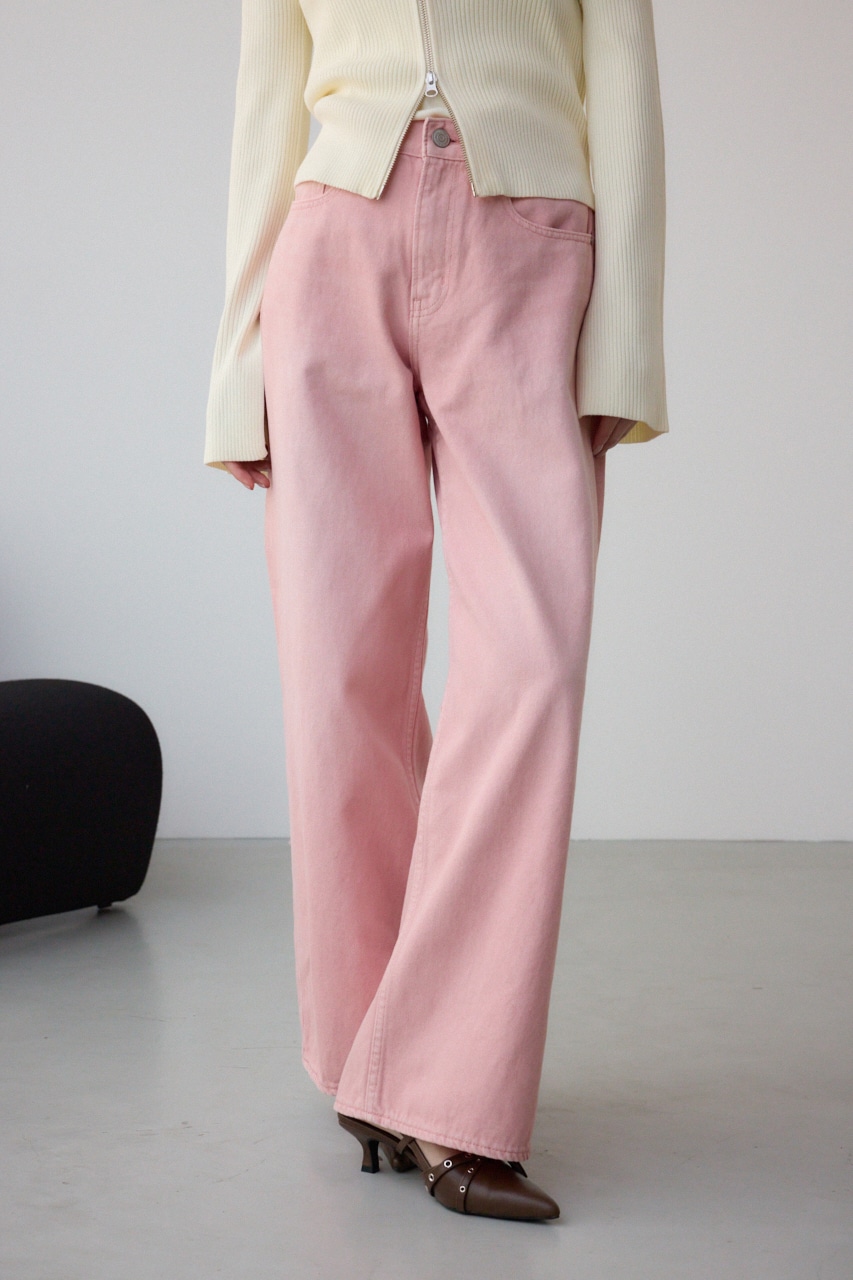 AZUL BY MOUSSY | AZUL DENIM カラーワイドデニム (ワイド ) |SHEL