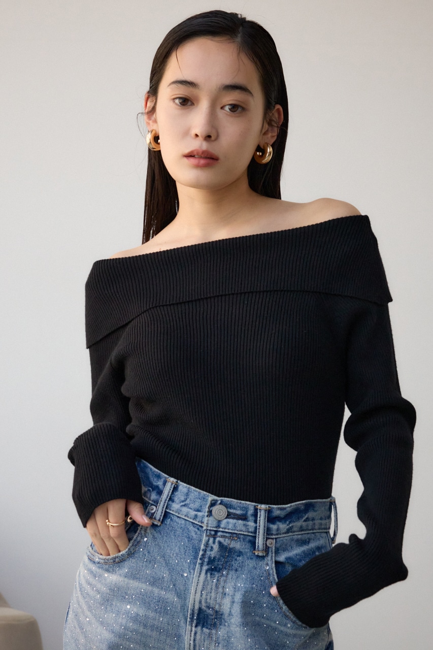 AZUL BY MOUSSY | オフショルダーニット (ニット ) |SHEL'TTER WEBSTORE