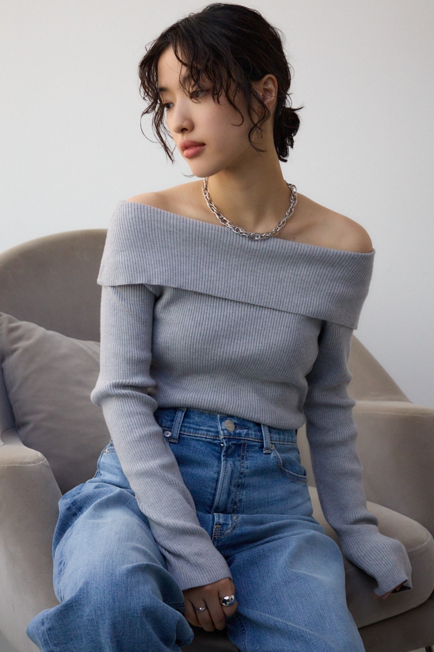 AZUL BY MOUSSY | オフショルダーニット (ニット ) |SHEL'TTER WEBSTORE