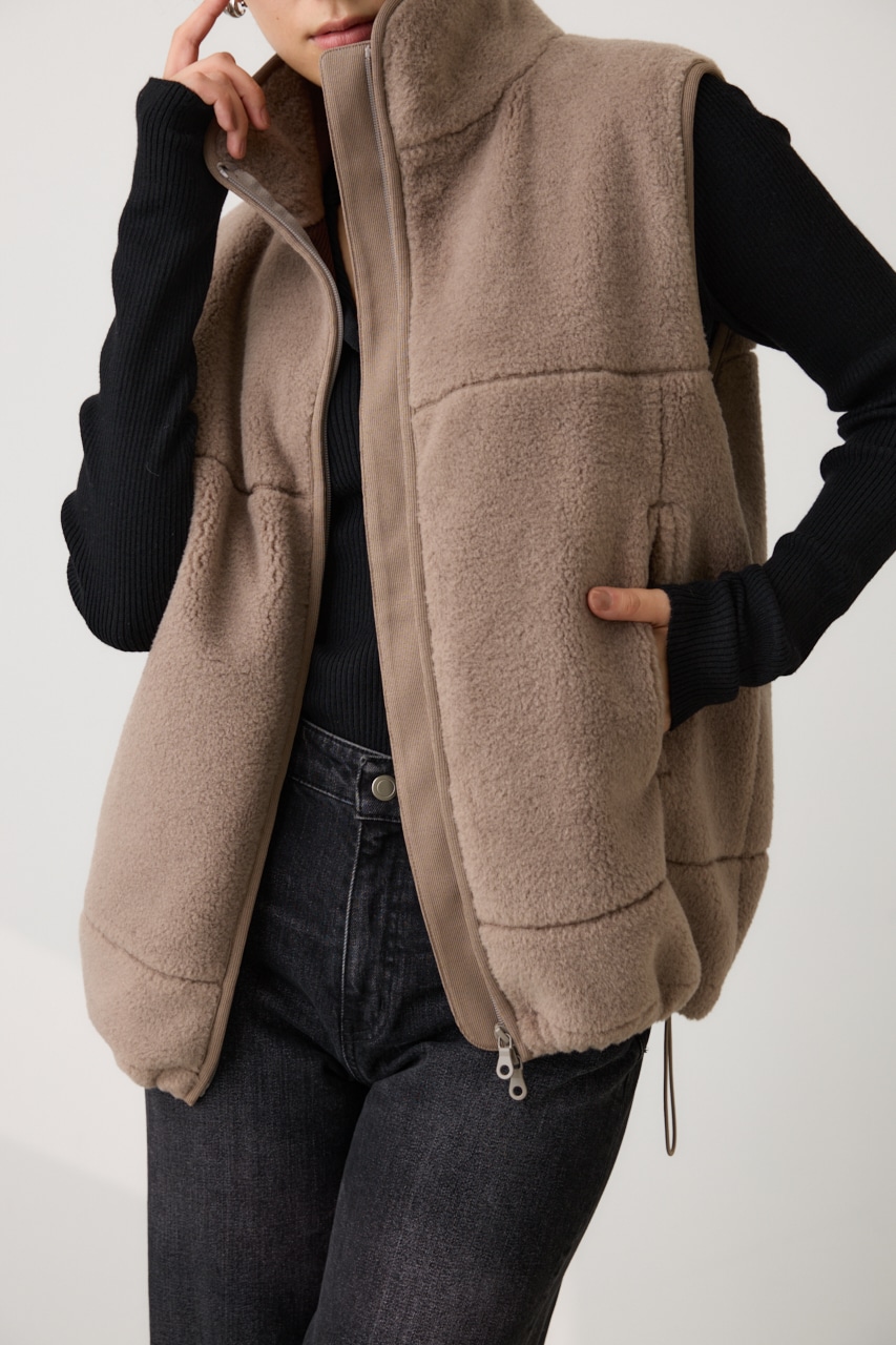 AZUL BY MOUSSY | ボアドッキングベスト (ベスト ) |SHEL'TTER WEBSTORE