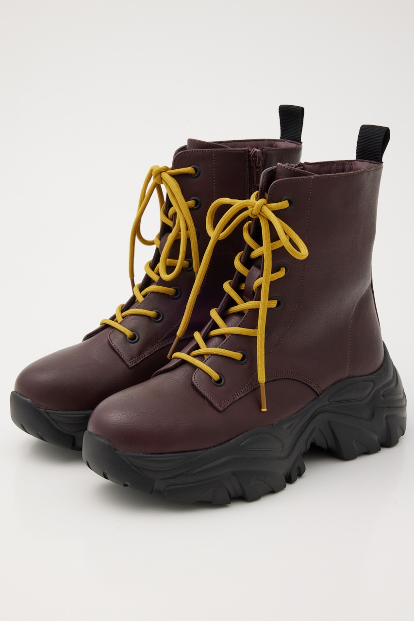 RODEO CROWNS WIDE BOWL | レースアップ ボリュームブーツ (ブーツ