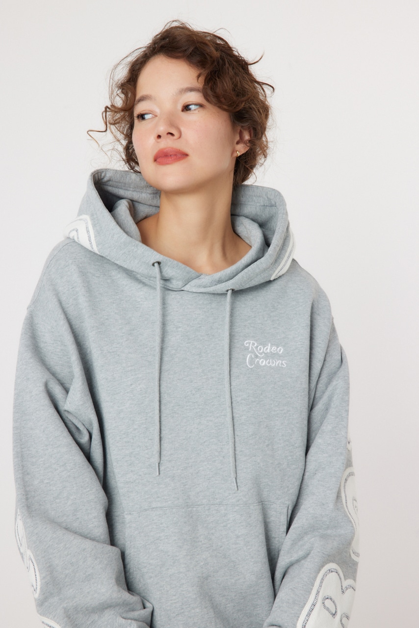 RODEO CROWNS WIDE BOWL | リバースパッチLOGOパーカー (スウェット