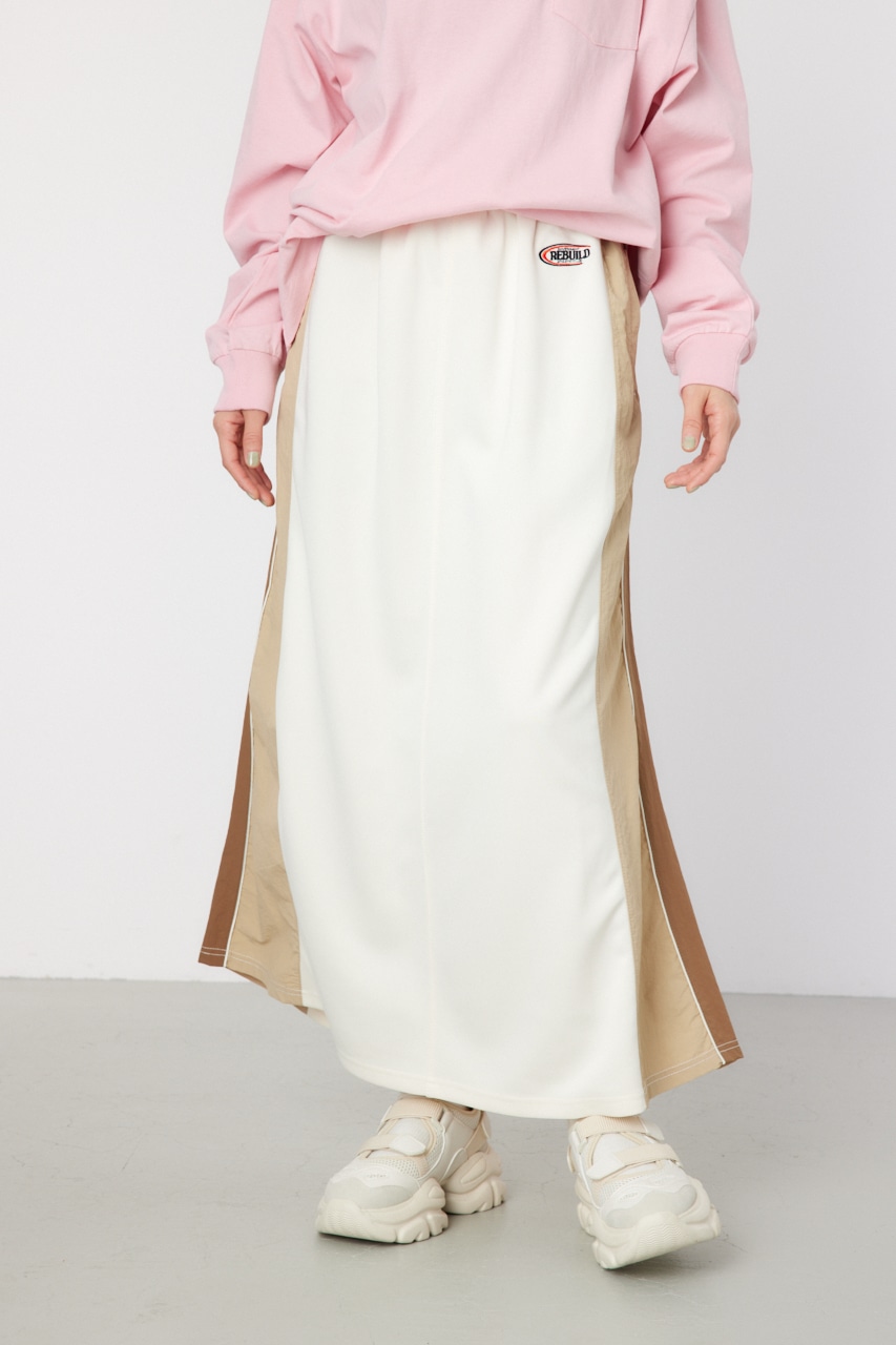 RODEO CROWNS WIDE BOWL | ナイロン×ジャージスカート (スカート