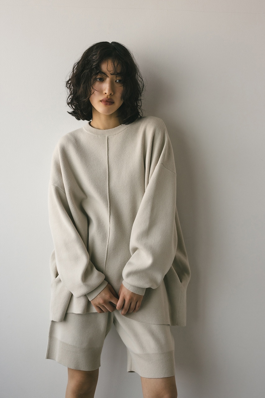 STYLEMIXER | ボクシーオーバーサイズニット (ニット ) |SHEL'TTER