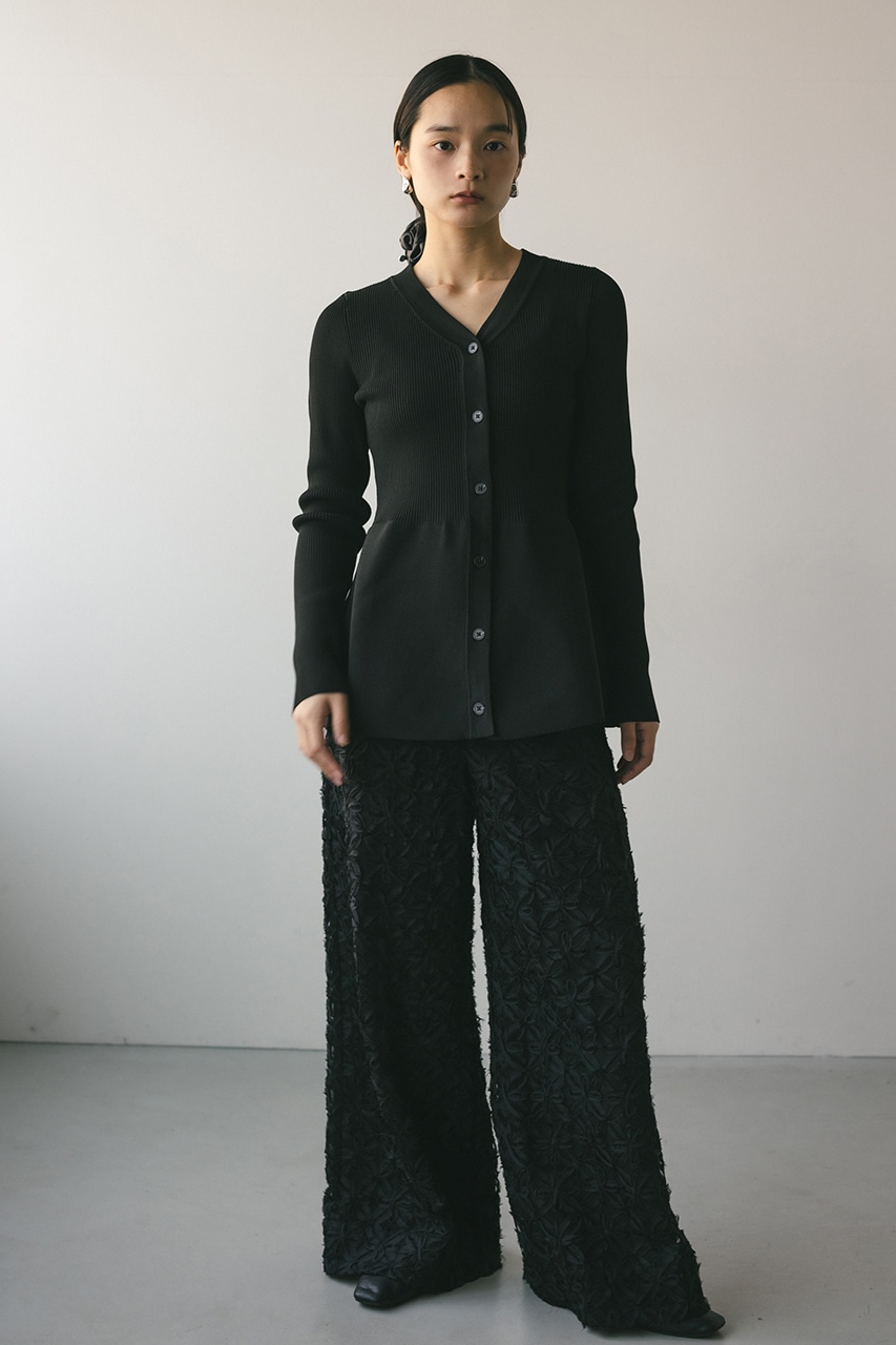 STYLEMIXER | ペプラムフレアニットトップ (ニット ) |SHEL'TTER WEBSTORE