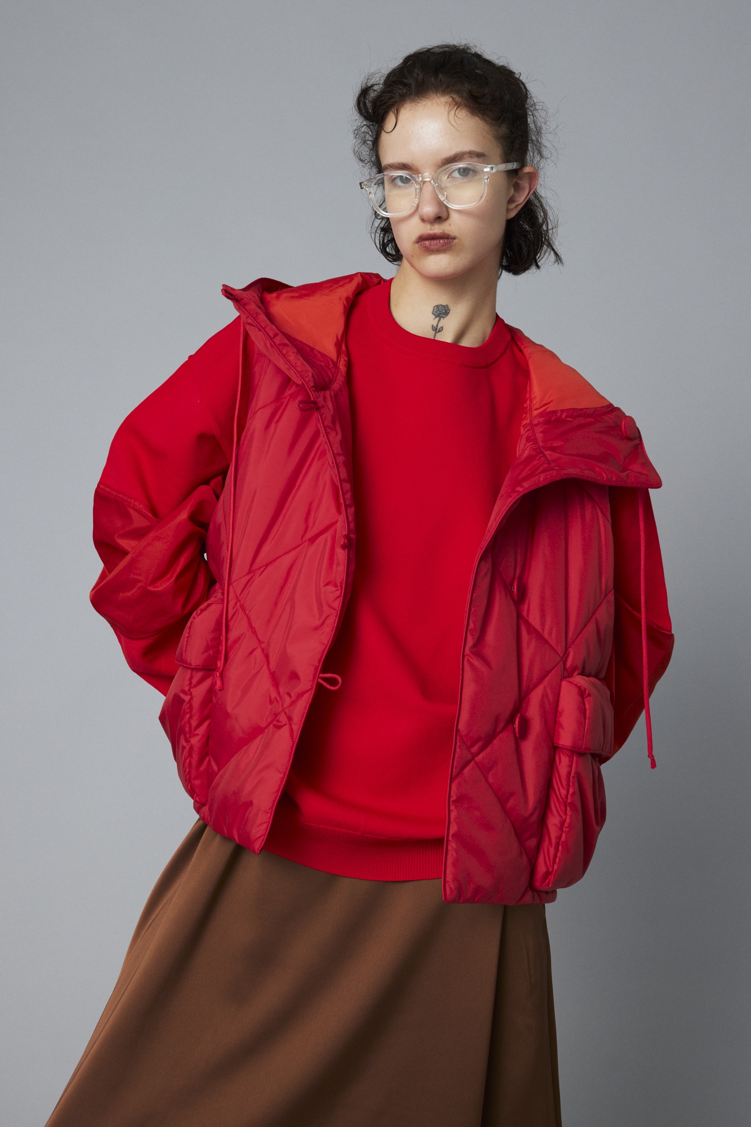 HeRIN.CYE | Solid body pocket vest (ベスト ) |SHEL'TTER WEBSTORE