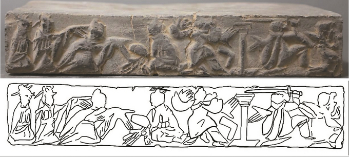 江南罕见的汉画像砖，五十年后被识别-华东师范大学