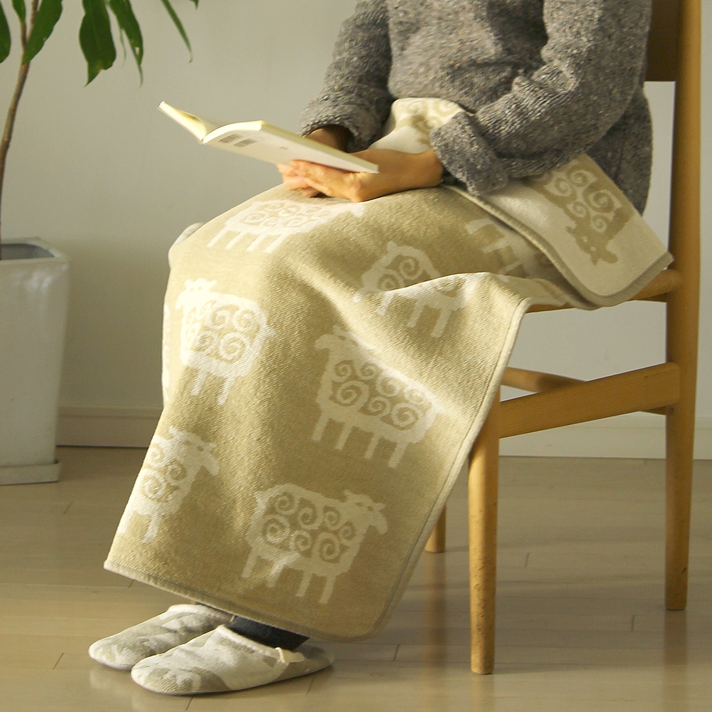 KLIPPAN/クリッパン シュニールコットン ミニブランケット ベングトの