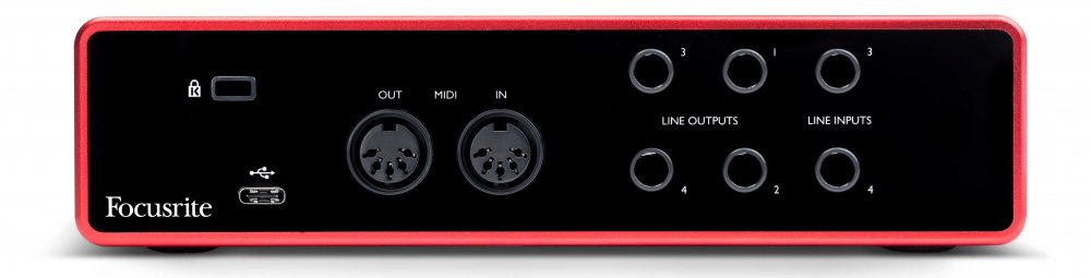 Buy FOCUSRITE Scarlett 4i4 3rd Gen - USB | Canada Authorized